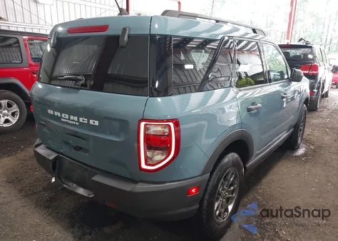 2023 Ford Bronco Sport Big Bend z USA, uszkodzony, nr VIN 3FMCR9B65PRD78314